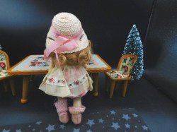 ginny blonde pink stripe bk